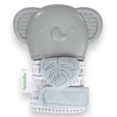 인제뉴어티 유아용 실리콘 글러브 치발기 손싸개 장난감, 혼합색상, 1개 완구/취미/신생아/영아완구 반품 최저가 6,560원