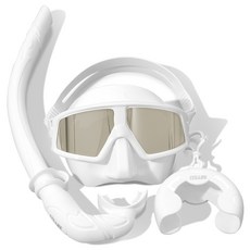 이츠라이프 이안식 프리다이빙 스노클링 마스크 세트, 화이트 UV차단 스포츠/레저/수영/수상스포츠 반품 최저가 21,200원