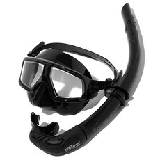 이츠라이프 이안식 프리다이빙 스노클링 마스크 세트, 블랙 스포츠_레저/수영/수상스포츠 반품 최저가 19,170원