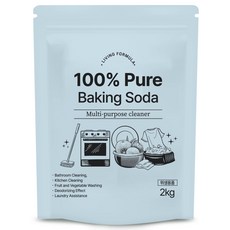 생활공식 100 Pure 베이킹소다, 2kg, 1개 생활용품/청소/주방세제 반품 최저가 8,410원