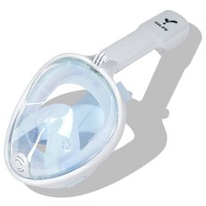 이츠라이프 풀페이스 스노클링 마스크 2세대, 페일블루 완구_취미/물놀이/계절완구 반품 최저가 12,840원