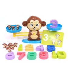 더에르고 스마트밸런스 수학 도형 완구세트 원숭이, 1세트 완구/취미/학습완구/교구 반품 최저가 7,600원