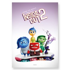 디즈니 픽사 인사이드 아웃 2 A3 펄 포스터 1: 새로운 감정들의 출현, 아르누보 출산/유아동/유아동도서 반품 최저가 3,420원