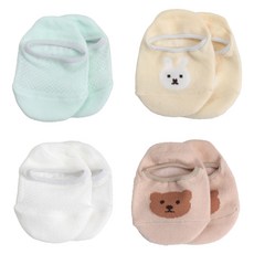 하이베이비클럽 유아용 애니멀 시스루 덧신 4종 세트 패션의류/잡화/유아동패션 반품 최저가 9,800원