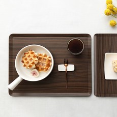 로야 로즈우드 펄프쟁반 5호, 혼합색상, 1개 주방용품/쟁반/베드트레이 반품 최저가 4,940원