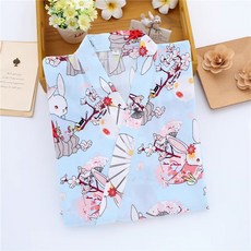 언헤브 토끼 패턴 유카타 샤워가운 M, 01 블루, 1개 홈인테리어/수건/타월 반품 최저가 20,150원