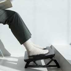 리빙숲 각도조절 브리즈 발받침대, 블랙 홈인테리어/가구 반품 최저가 16,710원