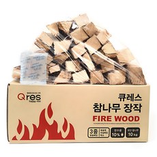 큐레스 3중 방습 참나무 장작, 10kg, 1개 스포츠/레저/캠핑전문관 반품 최저가 10,350원
