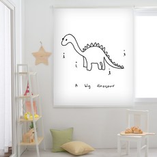 끌래망스 다이노소어 롤스크린 암막 홈인테리어/롤스크린 반품 최저가 27,260원