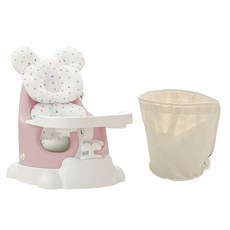 젤리맘 무나부스터체어 젤리 6종 가방 세트, 피치핑크(의자), 꼬미 하트(필로우), 1세트 출산/유아동/유아가구/인테리어 반품 최저가 88,200원