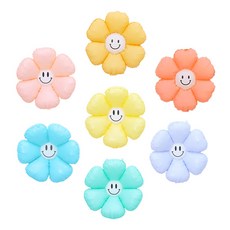 피앤비유니티 무광마카롱 스마일 데이지풍선 세트, 01, 1세트 완구/취미/파티/마술도구 반품 최저가 7,370원