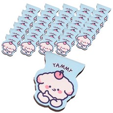 마켓감성 아기자기 캐릭터 북마크, 야미퍼피, 30개 문구/오피스/학용품/수업준비 반품 최저가 5,300원