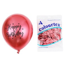 마켓감성 해피데이 레터링 풍선, 레드, 50개 문구/오피스/파티/이벤트 반품 최저가 7,900원