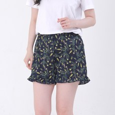 에이원 여성용 냉감 쿨링 프릴 3부 잠옷 바지 W9301 패션의류/잡화/속옷/잠옷 반품 최저가 7,400원