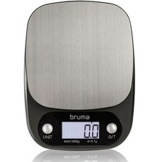 브루마 디지털 주방저울, 1kg, 다크그레이, BS100 주방용품/주방조리도구 반품 최저가 14,300원