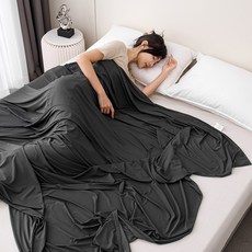 소하임 여름용 냉감 냉장고 홑이불, 챠콜 그레이 홈인테리어/침구 반품 최저가 12,030원