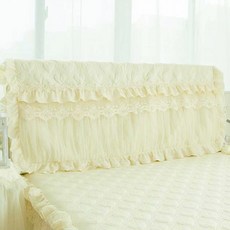 러빙랩 에스티나 레이스 침대 헤드커버, 아이보리, 1개 홈인테리어/FW 침구샵 반품 최저가 12,390원