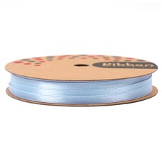 뭉구 프리미엄 유광 단면 공단 리본 5mm, 18 하늘, 18m, 1개 문구/오피스/데코/포장용품 반품 최저가 4,650원