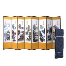 국산 제사용 8폭 병풍 산수화 추사 + 커버 랜덤발송, 1세트 주방용품/제기/제수용품 반품 최저가 76,420원