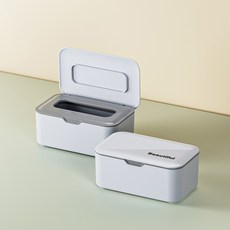 실리콘링 물티슈 케이스, 2개, 그레이 생활용품/수납/정리 반품 최저가 5,520원