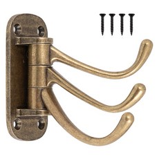 철물대장 벽 3단 옷걸이, 01엔틱, 1세트 생활용품/옷걸이 반품 최저가 6,500원