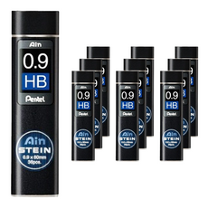 펜텔아인 슈타인 샤프심 HB C279-HB, 0.9mm, 360개 문구/오피스/학용품/수업준비 반품 최저가 19,020원