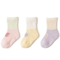 하라로이 여아용 귀여운 보라 곰돌이 양말 3족 세트 패션의류/잡화/유아동패션 반품 최저가 5,230원