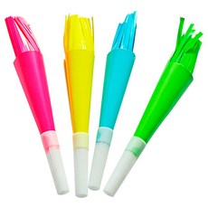 마켓감성 토네이도피리 코끼리나팔 플레어 4p, 혼합색상, 3개 문구/오피스/파티/이벤트 반품 최저가 6,690원