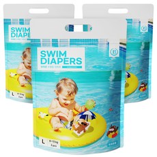 브라운 프리미엄 팬티형 수영장 기저귀 남녀공용, 대형(L), 9매 생활용품/수영장기저귀 반품 최저가 7,920원
