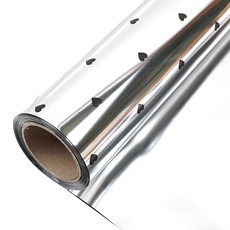 미니하트 비닐 증착 포장지 소 26.5cm x 17m, 블랙, 1개 문구/오피스/데코/포장용품 반품 최저가 9,900원