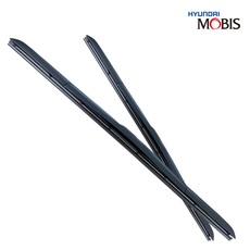현대모비스 실리콘 발수코팅 와이퍼 2종 세트, 컨텐츠 참조 자동차용품/차량관리/소모품 반품 최저가 14,270원