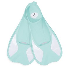 이츠라이프 프리다이빙 블루타 오리발 숏핀 + 메쉬 파우치 + 모양 유지틀 2p 세트, 퓨어민티 완구_취미/물놀이/계절완구 반품 최저가 16,110원