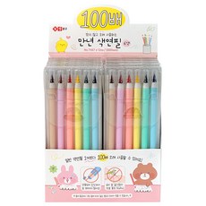 만년색연필 6종 세트 랜덤발송, 6색, 12세트 문구/오피스/학용품/수업준비 반품 최저가 9,310원