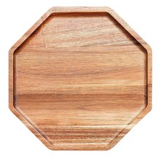 마켓피오 주방 팔각 우드 트레이, 1개 주방용품/그릇/홈세트 반품 최저가 10,160원