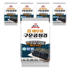 새우표 완도 곱창 도시락김, 15g, 5개 식품/반찬/간편식/대용식 반품 최저가 11,900원