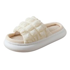 에버하우스 두툼한 리넨 거실화, 화이트, 1개 홈인테리어/카페트/쿠션 반품 최저가 7,800원