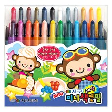 지구화학 미니 색연필, 24색, 1개 완구/취미/STEAM완구 반품 최저가 4,770원