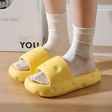 에버하우스 치즈 미끄럼 방지 슬리퍼, 치즈옐로우, 1개 홈인테리어/카페트/쿠션 반품 최저가 3,570원