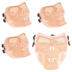 파티공구 입체해골가면(피치) 4개입, 피치 문구/오피스/파티/이벤트 반품 최저가 7,690원