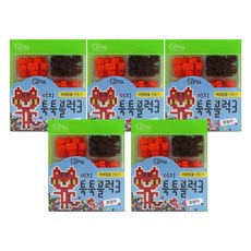 이지피아 툭툭 블럭3 야생동물만들기 호랑이 블록놀이 완구 120p 5세트, 1세트, 5개 완구/취미/블록놀이 반품 최저가 4,540원