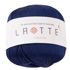 실바람섬유 라떼 뜨개실, 30 네이비, 1개 홈인테리어/DIY 패키지 반품 최저가 5,110원