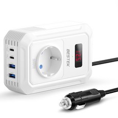 베스텍 200W 차량용 PD QC 파워 인버터, 1개 자동차용품/RV/아웃도어 반품 최저가 40,900원