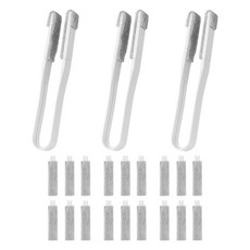 ABM 틈새 청소집게 3p + 리필 18p 세트, 화이트, 1세트 생활용품/욕실용품 반품 최저가 7,350원