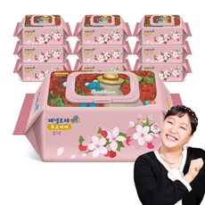 페넬로페 프르미에 로제 아기물티슈 캡형 65평량, 65g, 70매, 10개 생활용품/화장지/물티슈 반품 최저가 18,850원