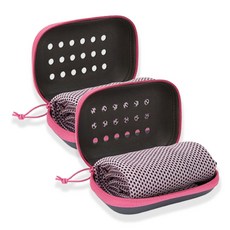 달콤상점 습식 스포츠 쿨타올, 핑크, 2개 홈인테리어/수건/타월 반품 최저가 4,460원