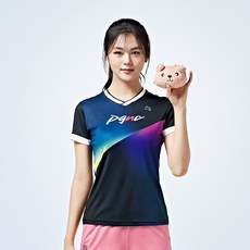 패기앤코 여성용 스포츠 반팔 라운드 그래픽 티셔츠 RT-2043 스포츠/레저/라켓스포츠 반품 최저가 13,950원