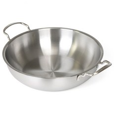 키친아트 인덕션 스뎅 전골냄비 높은형, 34cm, 실버, 1개 주방용품/냄비/프라이팬 반품 최저가 20,830원