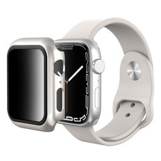 뷰씨 애플워치 사생활보호 풀커버 일체형 9H 강화유리 액정보호 케이스, 스타라이트 헬스/건강식품/건강/의료용품 반품 최저가 5,450원