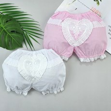 우주아이 여아용 호박레이스하트 속바지 2종세트 출산/유아동/유아동패션 반품 최저가 7,890원