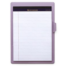 퍼니메이드 가죽 커버 노트패드 홀더 A4 + 노트패드 세트, 밀크바이올렛, 1개 문구/오피스/학용품/수업준비 반품 최저가 7,820원